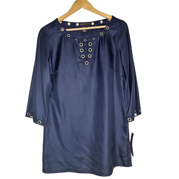 NWT Dana Buchman 100% Silk Tunic Top - Picture 4 of 9